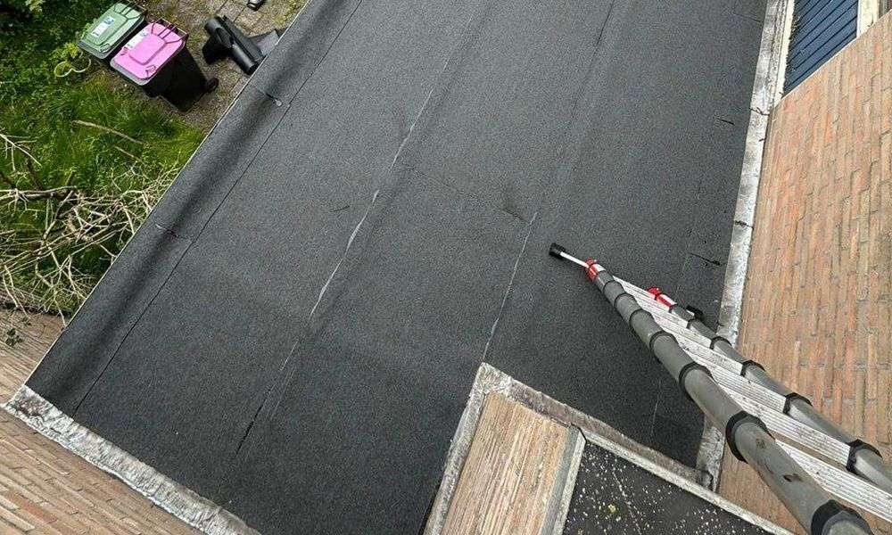 Plat dak geplaatst door dakdekker in Hulst Plat dak geplaatst door dakdekker in Hulst